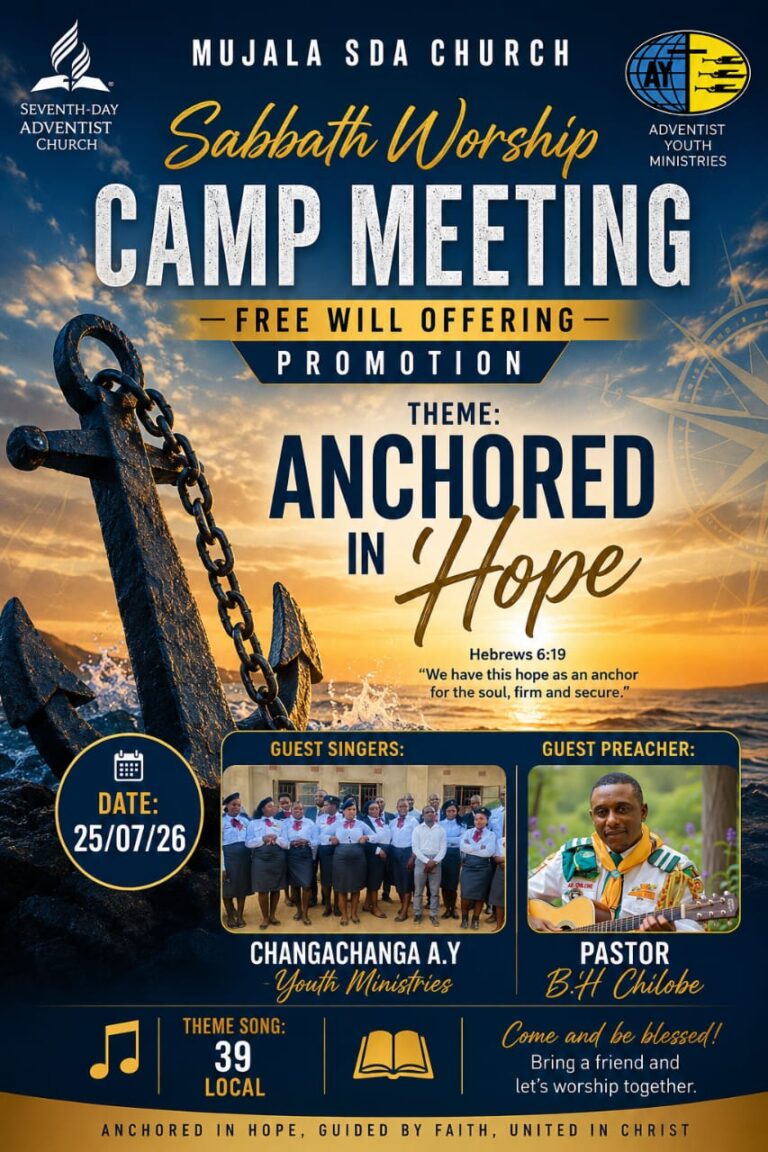 Camp Meeting 2026 Free Will Offering Promotion
